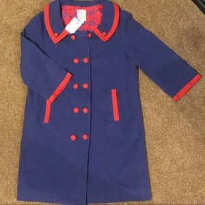 Tulle Purple and Red size L coat